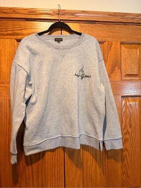 Baby Phat Light Gray Crewneck Sweatshirt with Script Logo